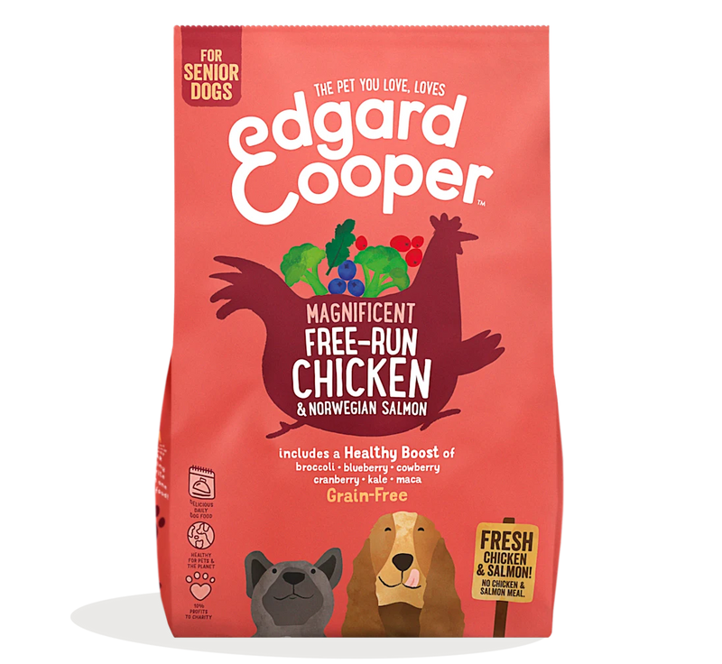 Edgard & Cooper Dog Senior Free-Run Chicken & Norwegian Salmon