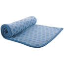 Honden kussen fleece plaids Petlando Santini blauw