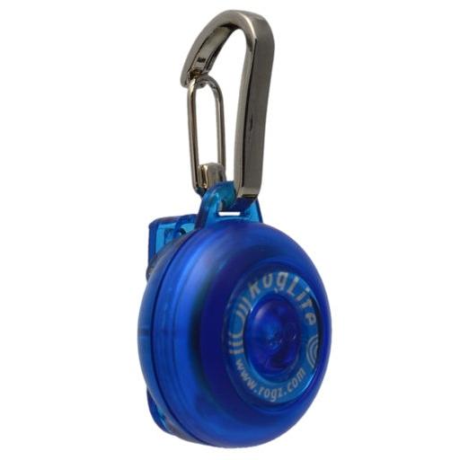 Hondenverlichting RogLite licht voor aan de halsbanden blauw