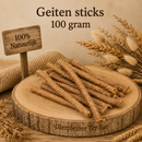Honden snacks 100% natuurlijke Geiten stick 100 gram ( Zeer geschikt voor honden met allergieën )