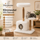 Krabpaal/Klimmeubel  Boony “Est 1941” klimboom sorbus 100cm polar white