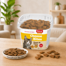 Katten snoepjes snackjes Sanal kat cheese bites cups, 75 gram