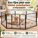Hondenbox Puppy Ren Boon puppyren 8 delig zwart