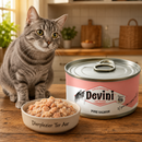 Katten voeding maaltijden Devini  puur zalm 70 gram kitten volwassen senior