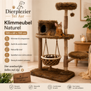 Krabpaal/Klimmeubel  Boony “Est 1941” klimboom populus 154 cm grizzly brown