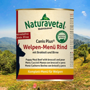 Naturavetal Canis Plus Pups Compleet-Menu met Rund