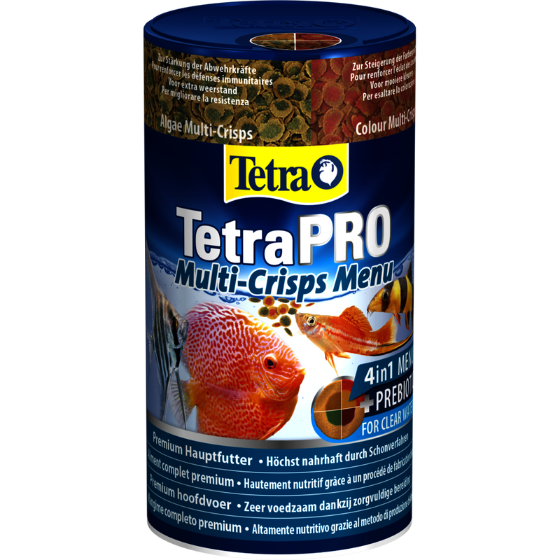 Aquarium Vissenvoer Tetra Pro Multi-Crisp menu