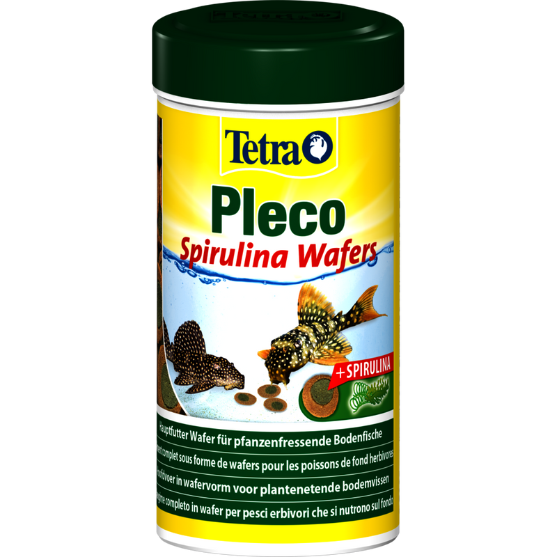 Aquarium Vissenvoer Tetra Pleco Spirulina Wafers, 250 ml.