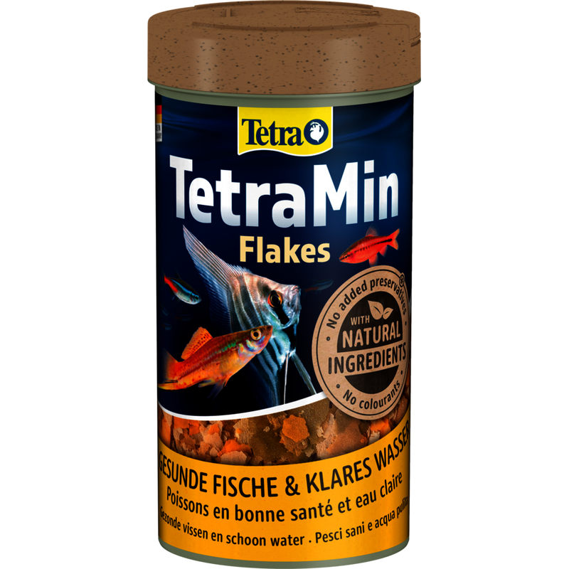 Aquarium Vissenvoer Tetra Min Bio-Active tropische vlokken