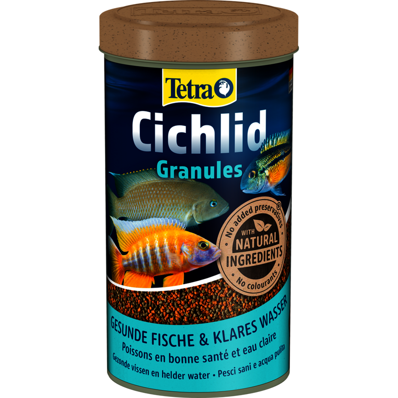 Aquarium Vissenvoer Tetra Cichlid granulaat 500 Ml