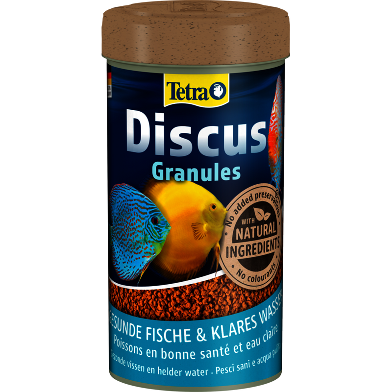 Aquarium Vissenvoer Tetra Discus granulaat