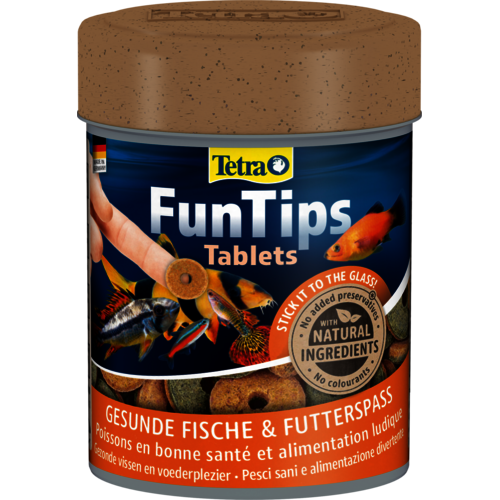 Aquarium Vissenvoer Tetra Raam plak Fun Tips tablets 165 tabletten