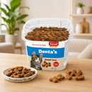Katten snoepjes snackjes Sanal kat denta's cups, 75 gram