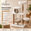 Krabpaal/Klimmeubel  Boony “Est 1941” klimboom populus 154 cm grizzly white