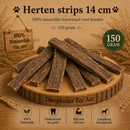 Honden Snacks Herten strips 14 cm 150 gram