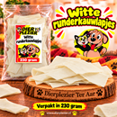 Witte Runder kauwlapjes 230 Gram