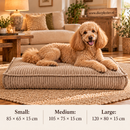 Honden katten kussen Petlando Kissen Padua Ortho Beige