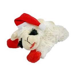 Hondenspeelgoed Pluche kerst lammetje super zacht speelgoed met piep 30 cm