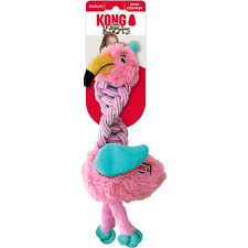 Honden speelgoed Kong Kong Knots Twists  Hondenspeelgoed Vogel  - 10x8.5 cm