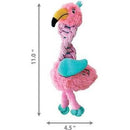 Honden speelgoed Kong Kong Knots Twists  Hondenspeelgoed Vogel  - 10x8.5 cm