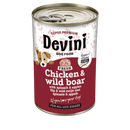 Honden voeding Devini Blikvoeding Hond  Chicken & Wild Boar 400 Gram