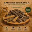 Honden snacks 100%  natuurlijke Lams pens stukken 500/1000 gram