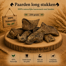 Honden snacks 100% natuurlijke paardenlong stukken 250 gram