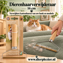 Honden/katten kammen borstels  Boon dierenhaar verwijderaar 16cm