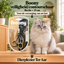 Katten Boony veiligheid/contourschaar recht 13cm
