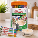 Katten snoepjes snackjes vloeibare sticks Inaba Churu Multipack Tuna & Chicken 50 stuks
