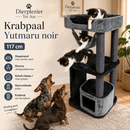 Krabpaal/klimmeubel Boon Krabpaal Yutmaru donker grijs 117 Cm