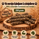 Honden Snacks 100% natuurlijke gedroogde  Vis worstjes 250 gram