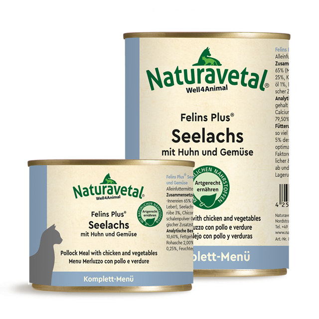Naturevetal Felins Plus Koolvis met Kip en Groenten