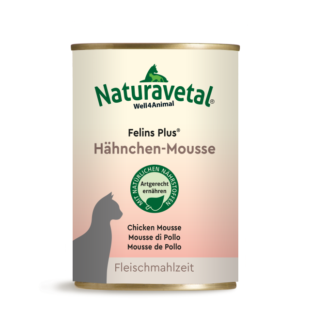 Naturevetal Felins Plus Kipmousse 400g
