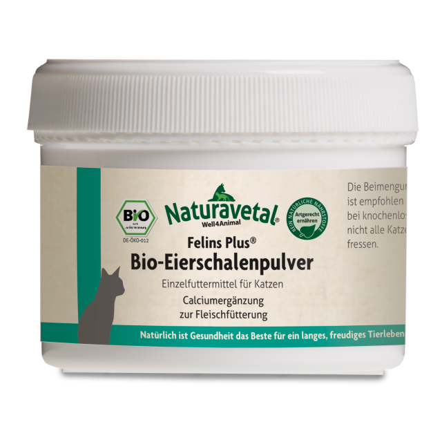 Naturavetal Felins Plus Biologische Eierschalenpoeder