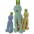 Honden speelgoed Boon hond speelgoed octopus corduroy met piep groen/geel/blauw 40/65 cm