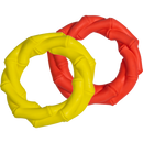 Honden speelgoed kauwspeelgoed Jack and vanilla Playscent Ringen Medium/Groot