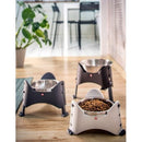 Honden voerbakken Rotho voerbak sammy verstelbaar 1,02l mistl.Wh