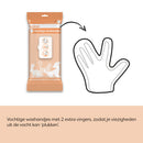 SANIMAL Vochtige washandjes ( 7 stuks )  Snelle gemakkelijke reiniging /Handig mee te nemen onderweg/Voor een glanzende vacht/Zachte verzorging.
