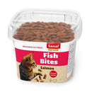 Katten snoepjes snackjes Sanal kat fish bites cups, 75 gram
