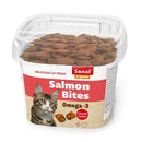 Katten snoepjes snackjes Sanal kat salmon bites cups, 75 gram