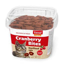 Katten snoepjes snackjes Sanal kat cranberry and chicken cups, 75 gram