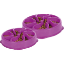 Honden voeding bak Schrokbak OH Fun Feeder Paars 20/27 Cm