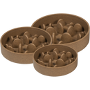 Honden voederbakken Bon Appetit Bamboe Kom Slow Feed Hard – Beige –