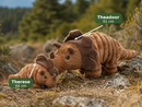 Honden speelgoed Hondenknuffels Quapas!  Dinosaurussen Triceratops – de zussen Therese 66 cm  Theadoor  91 cm