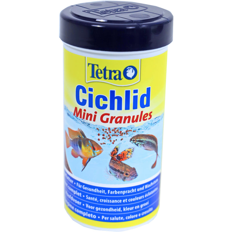 Vissenvoer Tetra Cichlid Mini granulaat 250 Ml