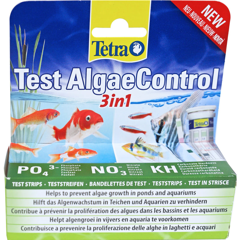 Tetra Test algea controll 3in1, doos a 25 teststroken.