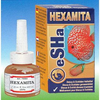 Esha Hexamita gatenziekte (octomitus)