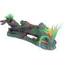 Aquarium decoratie Boon aqua deco ornament polyresin boomstronk met mos en plant, 40 cm.