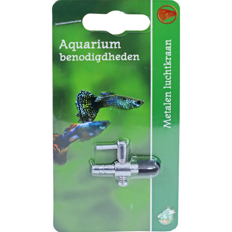 Aquarium benodigdheden Boon Luchtkraan metaal 1-weg